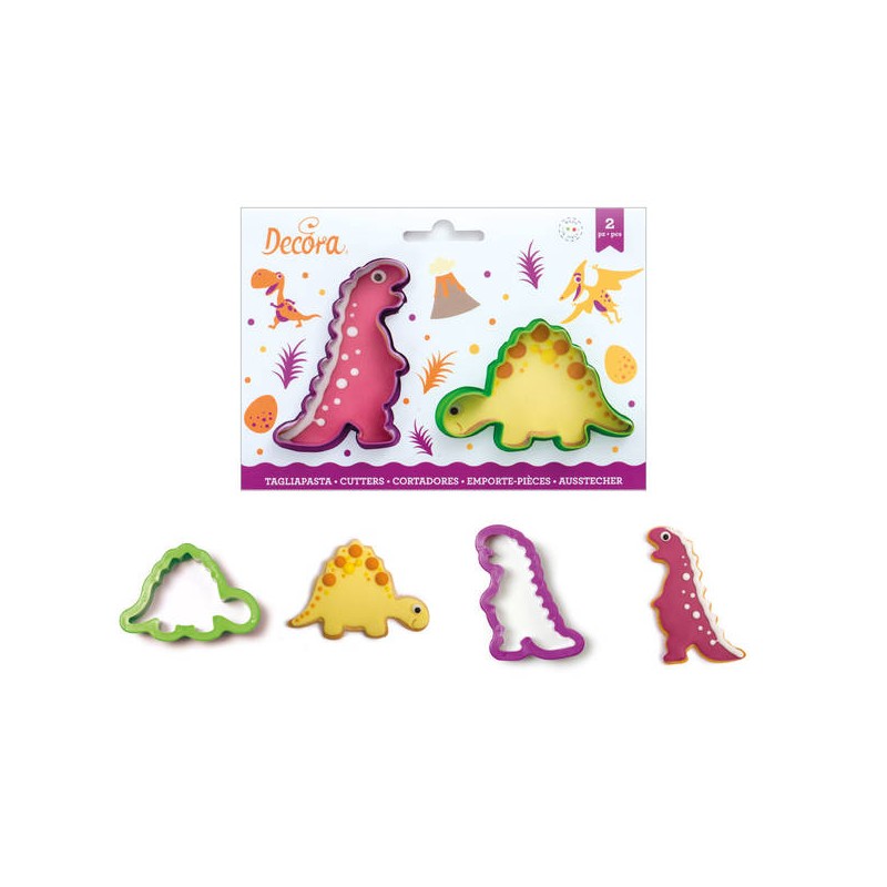 TAGLIAPASTA JURASSIC DINOSAURI SET 2pz