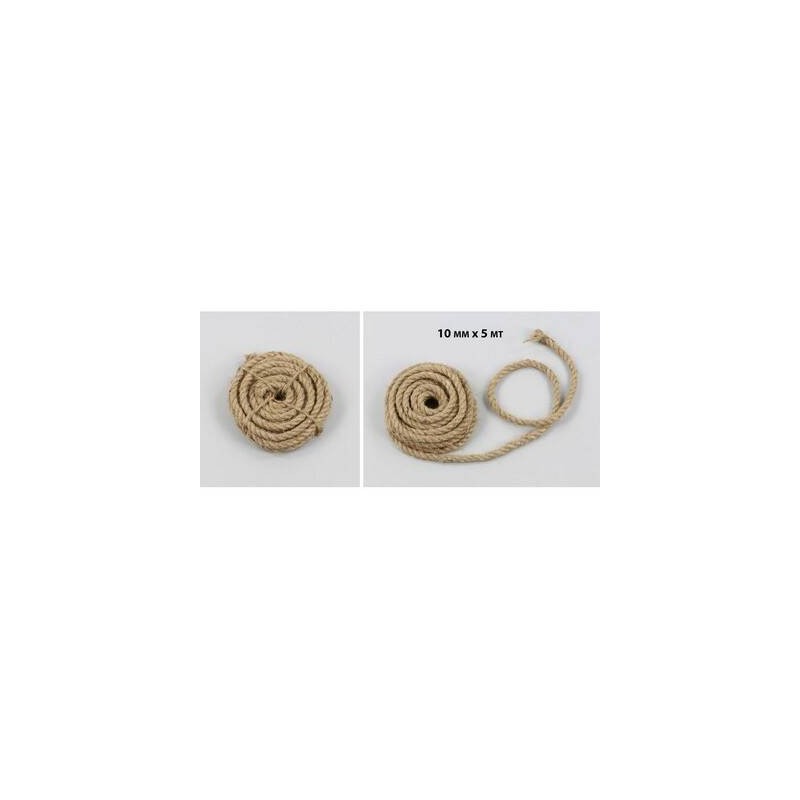 CORDA IN JUTA ROPE mm15x5mt NATURAL