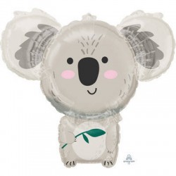 PALLONE MYLAR S/SHAPE KOALA BEAR 71x63cm