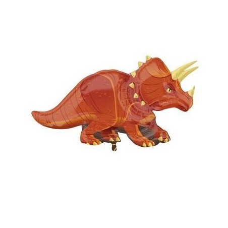 PALLONE MYLAR S/SHAPE TRICERATOPO 106cm