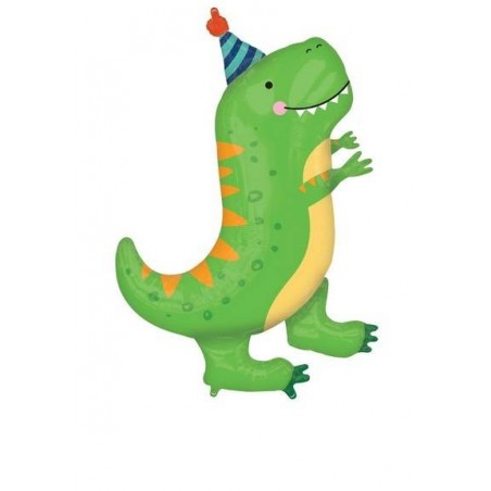 PALLONE MYLAR S/SHAPE DINO-MITE 66x86cm