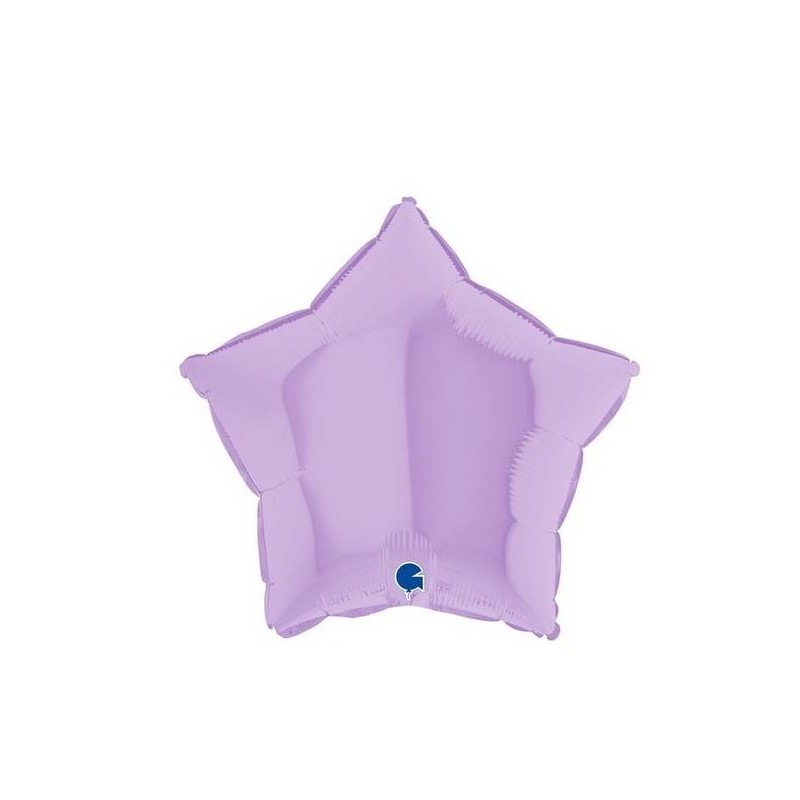 PALLONE MYLAR STELLA 18 45cm MAT LILLA