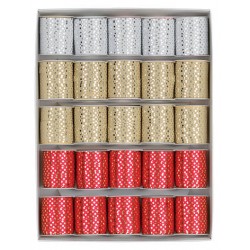 ROCCHETTO NASTRO DOTS 68137 mm10x10mt ASS.TI 1pz