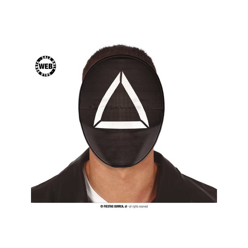 MASCHERA THE GAMER TRIANGOLO IN PVC
