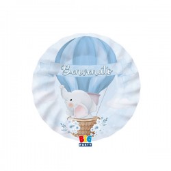 PIATTI DESSERT MONGOLFIERA BENVENUTO 8pz