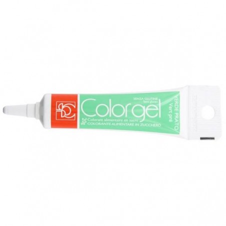 COLORANTE GEL TUBETTO 20gr VERDE PRATO