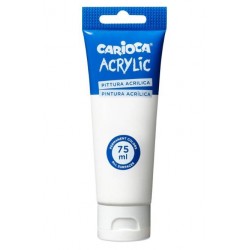 TEMPERA ACRILICA CARIOCA 75ml BIANCO