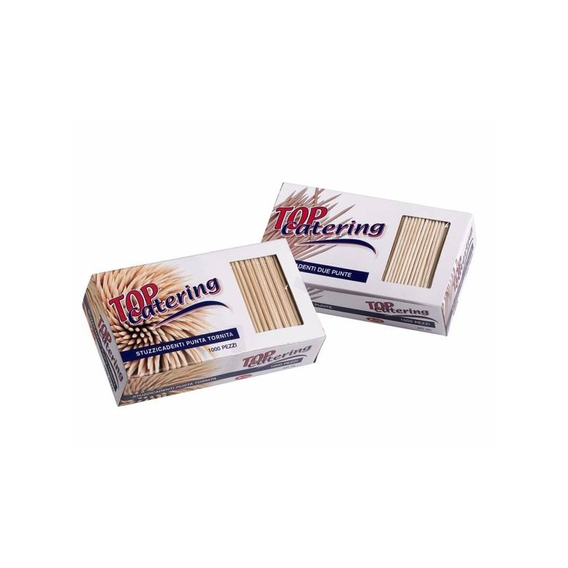 STUZZICADENTI LEGNO 1 PUNTA 1000pz LEO