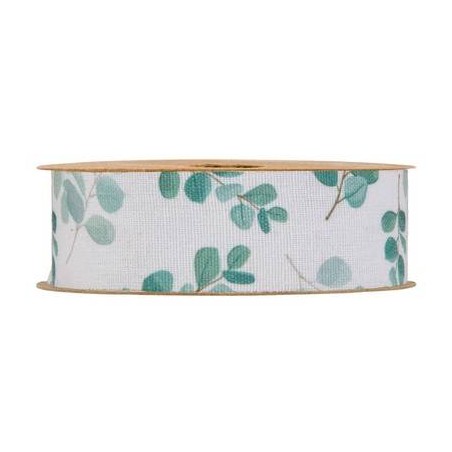 NASTRO mm40x10mt FOGLIE DI EUCALIPTO