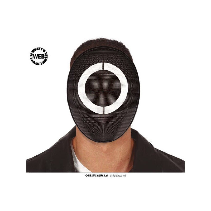 MASCHERA THE GAMER ROTONDO IN PVC