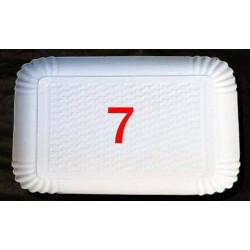 VASSOIO CARTONE BIANCO N°7 33x26 2 PEZZI