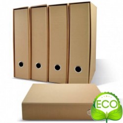 REGISTRATORE AD ANELLI D.8 ECO AVANA