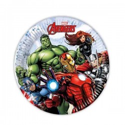 PIATTI DESSERT AVENGERS  8pz