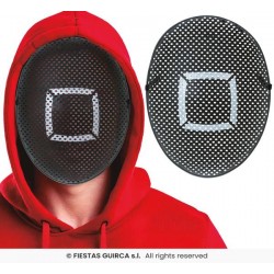 MASCHERA THE GAMER QUADRATO IN PVC