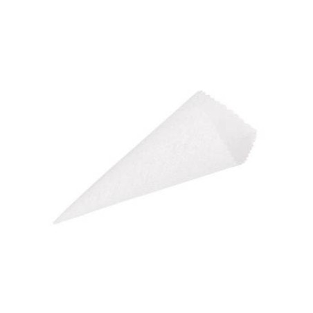 CONO COTONE SEMPLICE Ø6x18cm WHITE 10pz