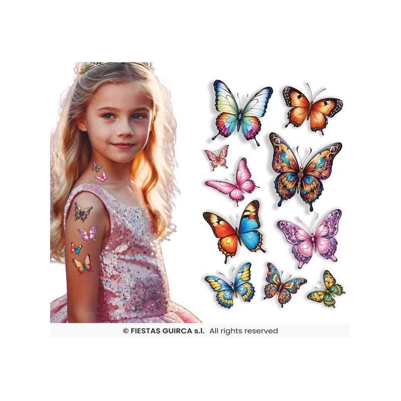 TATUAGGI FARGALLA BIMBA ASS.TI