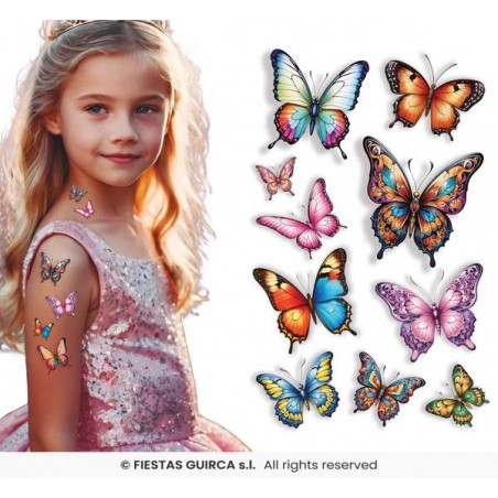 TATUAGGI FARGALLA BIMBA ASS.TI