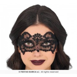 MASCHERINA PIZZO NERO