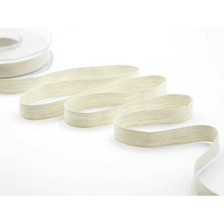 NASTRO MELANGE OPACO mm15x20mt COL.35 AVORIO