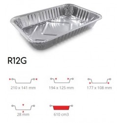 TEGLIA ALLUMINIO 2/3 PRZ BASSA 100pz R12G CONTITAL