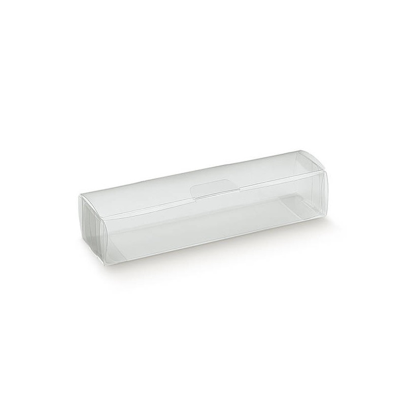 SCATOLA AUTOMONTANTE PVC TRASPARENTE 16x4x3cm 10pz