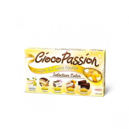 CONFETTI CIOCOPASSION SELECTION COLOR GIALLI 5 GUSTI 1kg