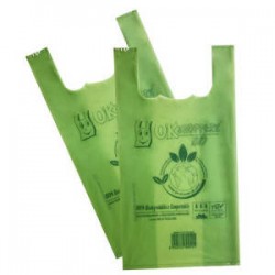 SHOPPER MINI BIO COMPOST VERDINO 23x45cm 1 KILO