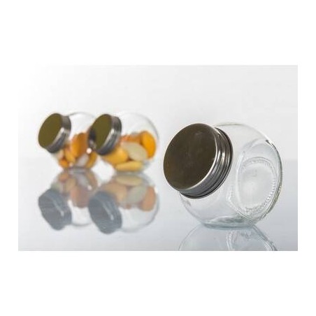 BARATTOLO VETRO TAPPO A VITE 100ml