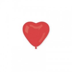 PALLONCINI CUORE 11 28cm ROSSO FUOCO 100pz