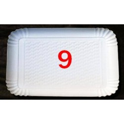 VASSOIO CARTONE BIANCO N°9 47x35 2 PEZZI