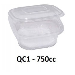 OVALINO CUKI PP 750cc 50pz QC1 155x155x57mm (130x130mm INT)