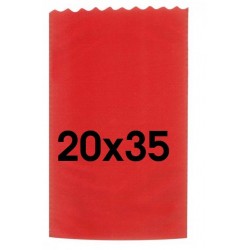 BUSTA REGALO TNT 20x35 12-ROSSO