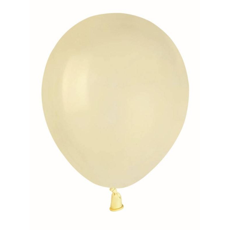 PALLONCINI COLOR 5 12cm AVORIO 100pz
