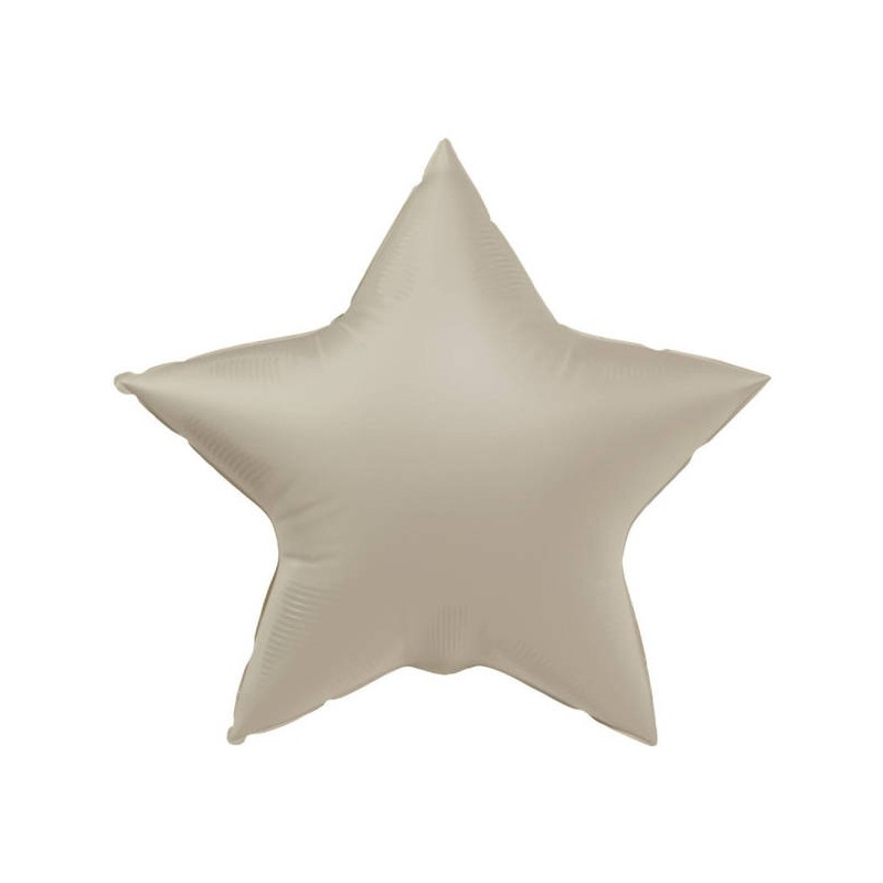 PALLONE MYLAR STELLA AVORIO ø48cm