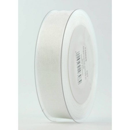 NASTRO ORGANZA mm25x50mt BIANCO