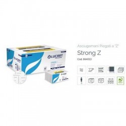 ASCIUGAMANI A Z STRONG LUCART PROFESSIONAL 3960pz (18x220pz)