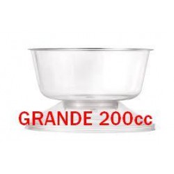 COPPA STEFANIA TIRAMISÙ TRASPARENTE 200cc GRANDE 10pz