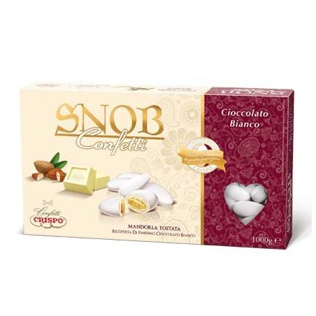 CONFETTI SNOB CIOCCOLATO BIANCO 1kg