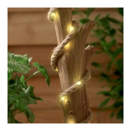 CORDA IN JUTA CON LUCE 5mt