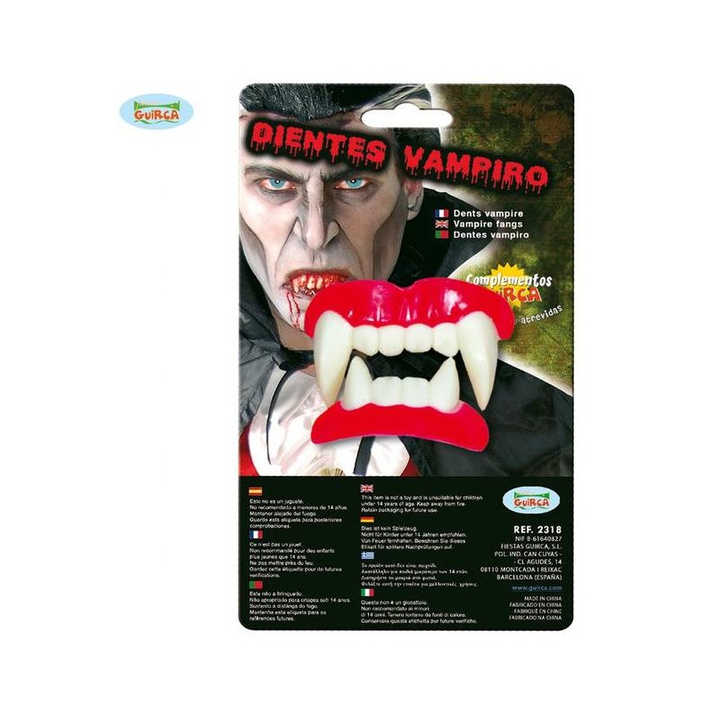 DENTI VAMPIRO COMPLETO