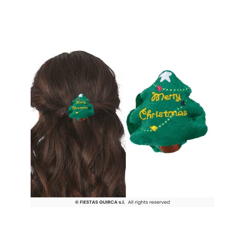 ELASTICO CAPELLI ALBERO VERDE