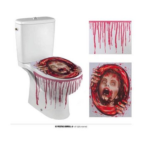 DECORAZIONE WC HORROR