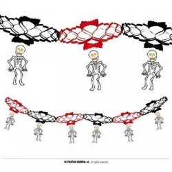 FESTONE FANTASIA SCHELETRI HALLOWEEN 15x200cm