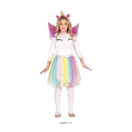 COSTUME UNICORNO ARCOBALENO 3 - 4 ANNI