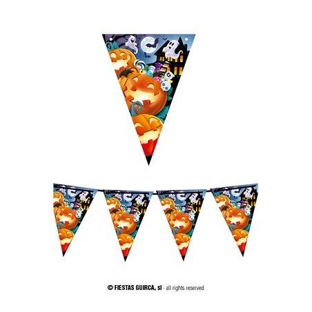 FESTONE  ZUCCHE 300cm 20x30 IN CARTA