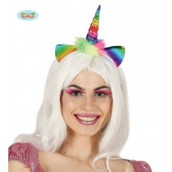 DIADEMA UNICORNO MULTICOLOR BAMBINO