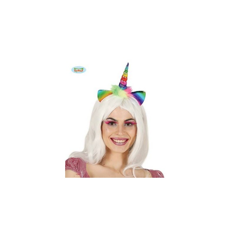 DIADEMA UNICORNO MULTICOLOR BAMBINO