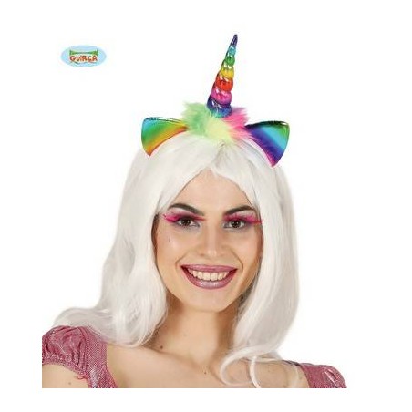 DIADEMA UNICORNO MULTICOLOR BAMBINO