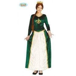 COSTUME REGINA MEDIEVALE TG.L
