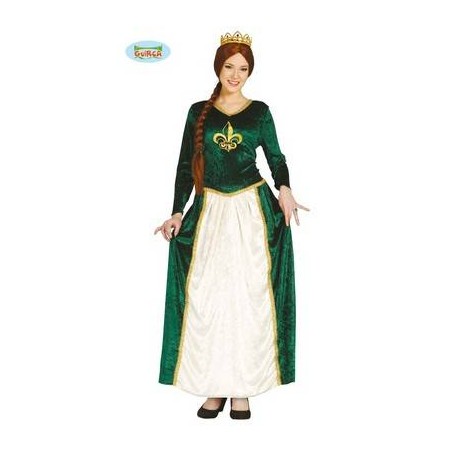 COSTUME REGINA MEDIEVALE TG.L